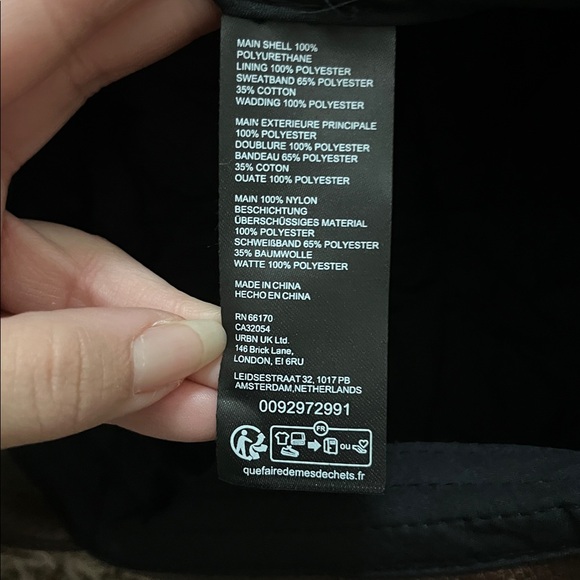 Free People Brown Carrie Distressed Lieutenant Hat New faux leather cap - Picture 10 of 11